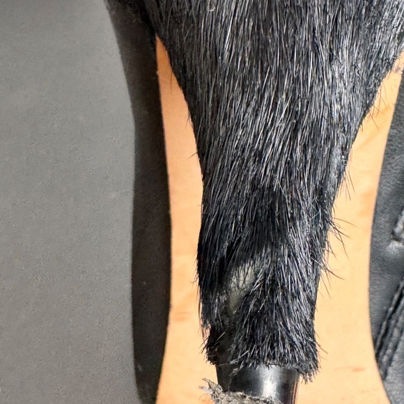 Ladies Louise et Cie Wafley Black Leather Booties Size 6.5 - Picture 9 of 13